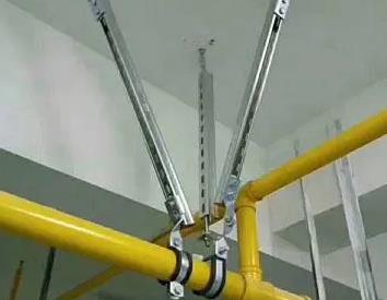闸阀支撑架的质量要求。价格决定了恭城抗震支撑框架的质量。